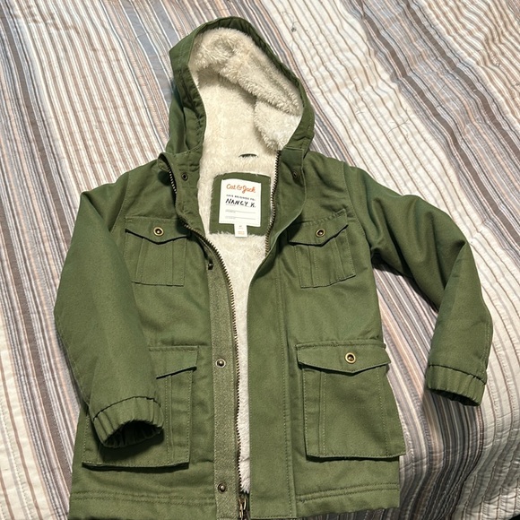 Cat and Jack green jacket - Picture 1 of 1